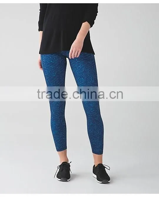 wholesale Custom fashion breathable Skinny yoga pants for women 2015 sportswear manufacturer