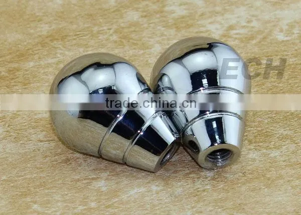 Zinc alloy CP wholesale glass door knob