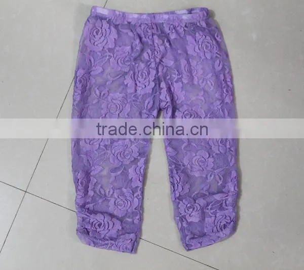 Wholesale cute baby lace legging