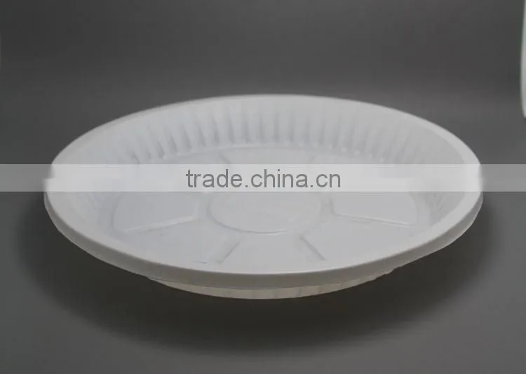 China Supplier Manufacture Food Grade Plastic Container, Wedding Favor Plastics, Fast Food Plate