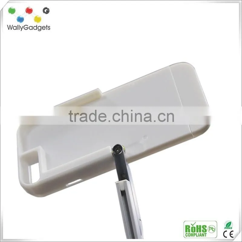 Promotional Flashy Adjustable Light Blinking 4.7" Plastic aluminium Selfie Stick led Case Cover For iPhone 6/6s