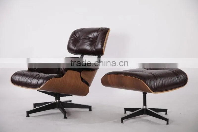 Buy alibaba replica furniture Emes mid century lounge chair and ottoman