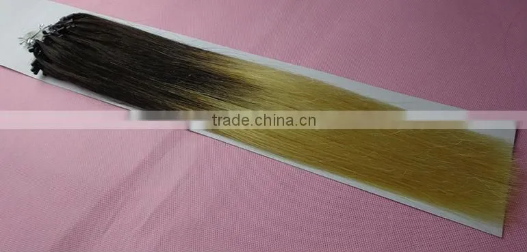 Ombre Micro Loop Ring Hair Extension Bundles