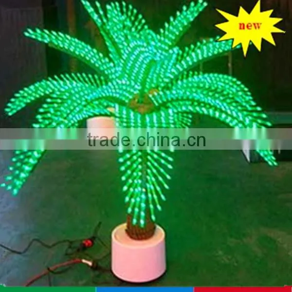 Outdoor led bonsai tree light,decorative led coconut bonsai tree lighting