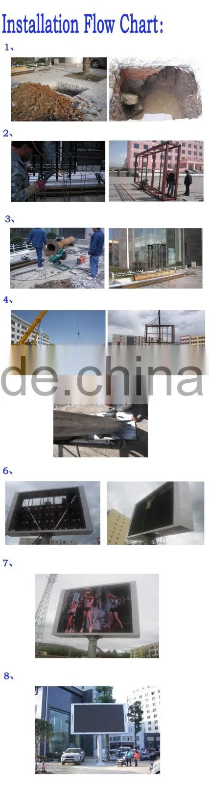 Best Price LED Video Wall Outdoor P10 Advertising Display Screen