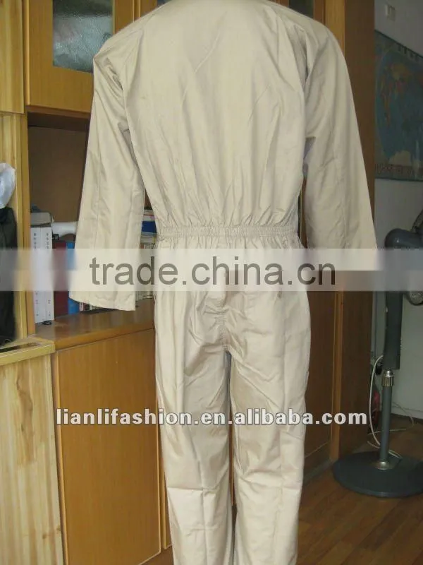 Polyester/Cotton good quality khaki mens work suit