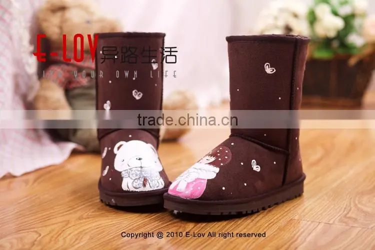 2015 hot sales high quality and cheap winter snow boot