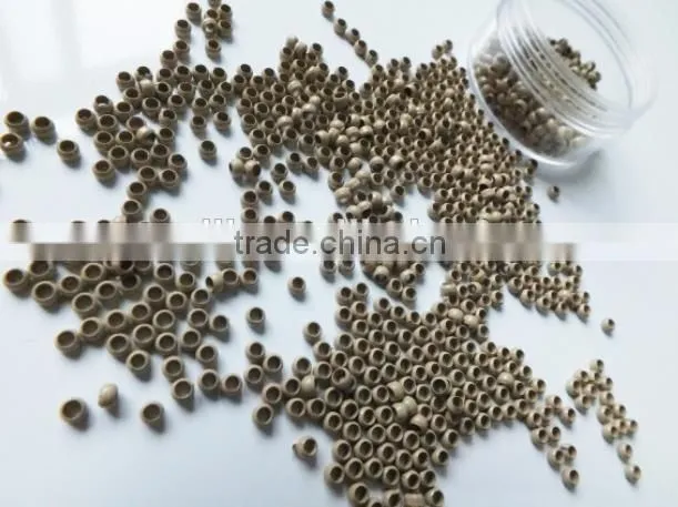 nano ring for hair extensions small beads nano rings hair extension tools 2.5*1.5*1.6mm