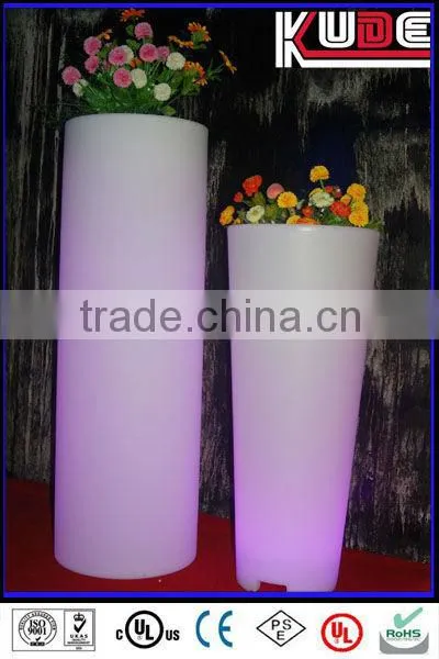 LED illuminated home decoration flowerpot/garden decorative flowerpot/corner flowerpot/beautiful flowerpot