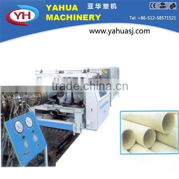 Single wall corrugated cable tube production line