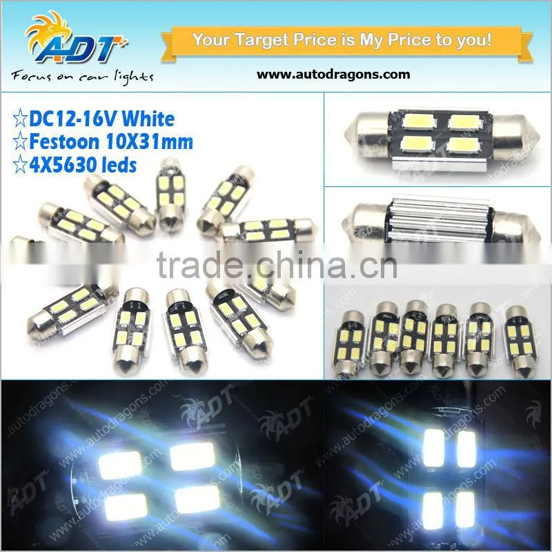 Super promotion 3 LEDs 5630 SMD Super Canbus festoon led 31mm