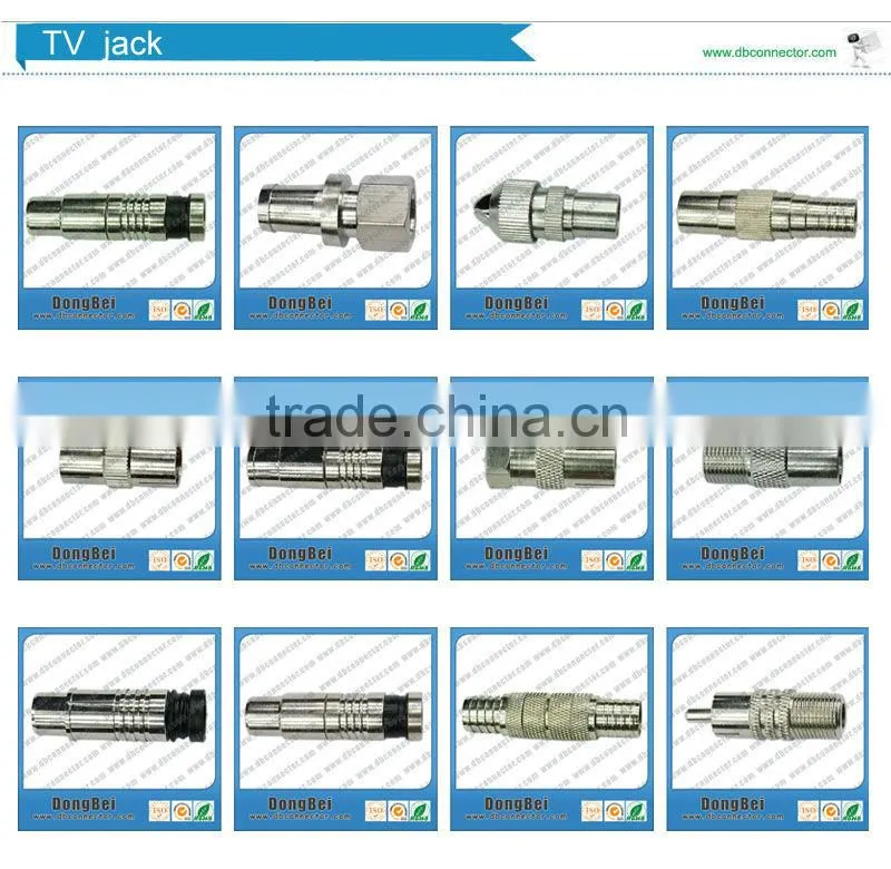 TV female to female rca jack copper rca double jack