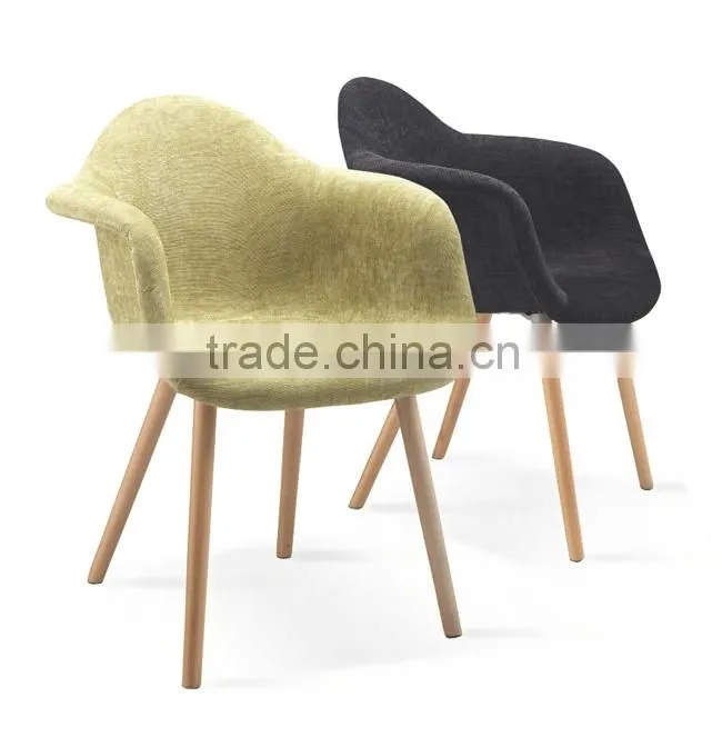 Mondern home furniture fabric dining chair for living room