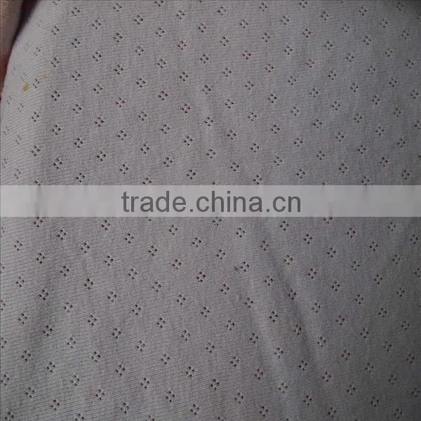 recycled polyester pique fabric