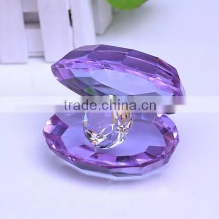 crystal clam decorations for gift