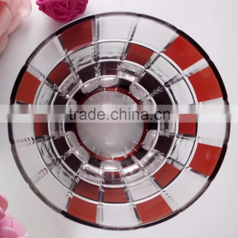 250ml new design crystal cup glass cup for wedding party and home