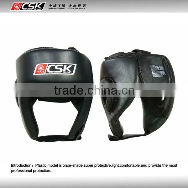 2012 HOT SELL Leather boxing head guard (GX9403)