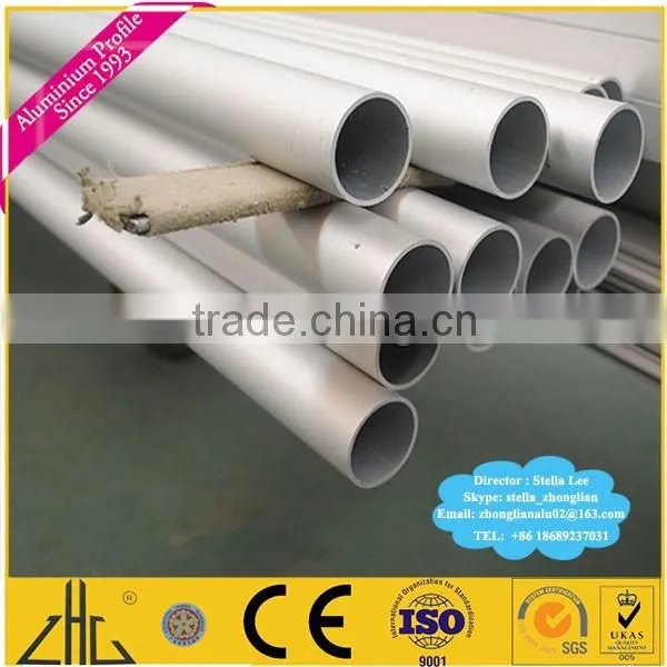 Wow!! 12mm, 8mm, 6mm diameter paint aluminium tube for furniture legs, OEM powder coating white aluminium pipe for folding beds