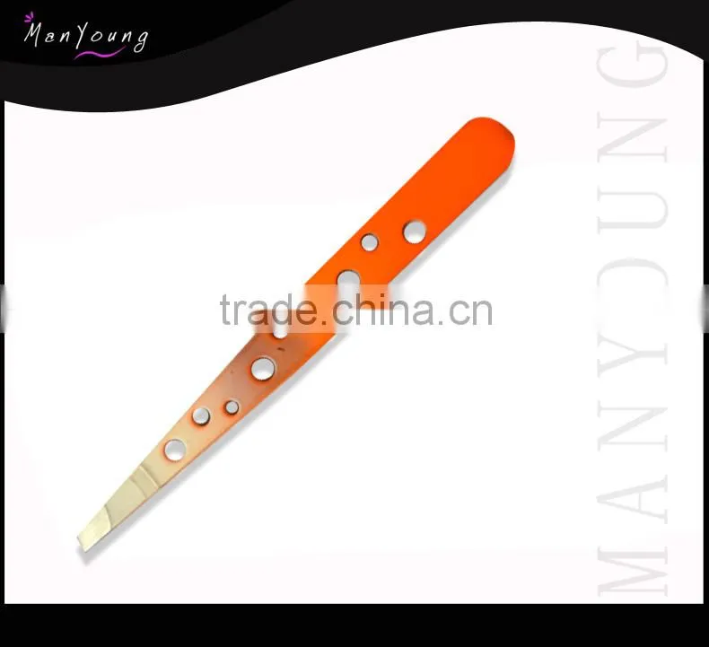 Professional colorful eyelash tweezer for eyelash extension