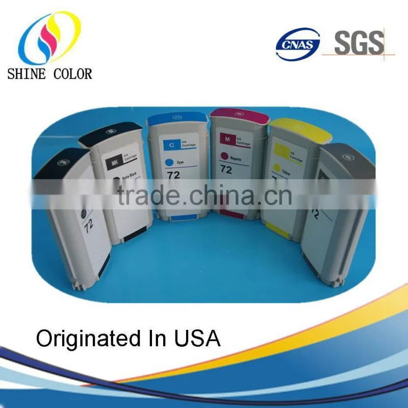 130ML for HP 72 compatible ink cartridge HP72 use for HP Designjet T610 T620 T770 T790 T1100 T1120 T1200 T1300 printer C9403A
