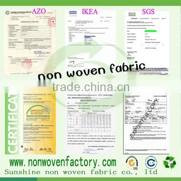 Soft textile ink white fabric non woven textile