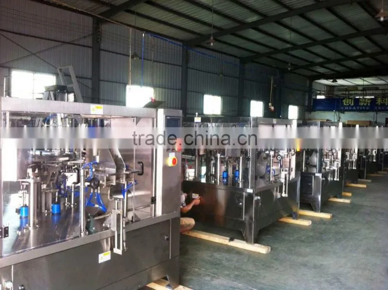 Automatic Premade Stand Up Pouch Liquid and Paste Packing Machine
