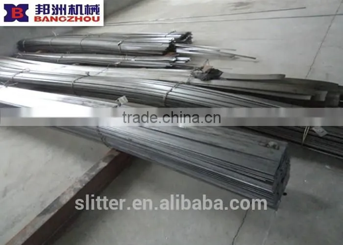 flat steel chamfering and straightening machine