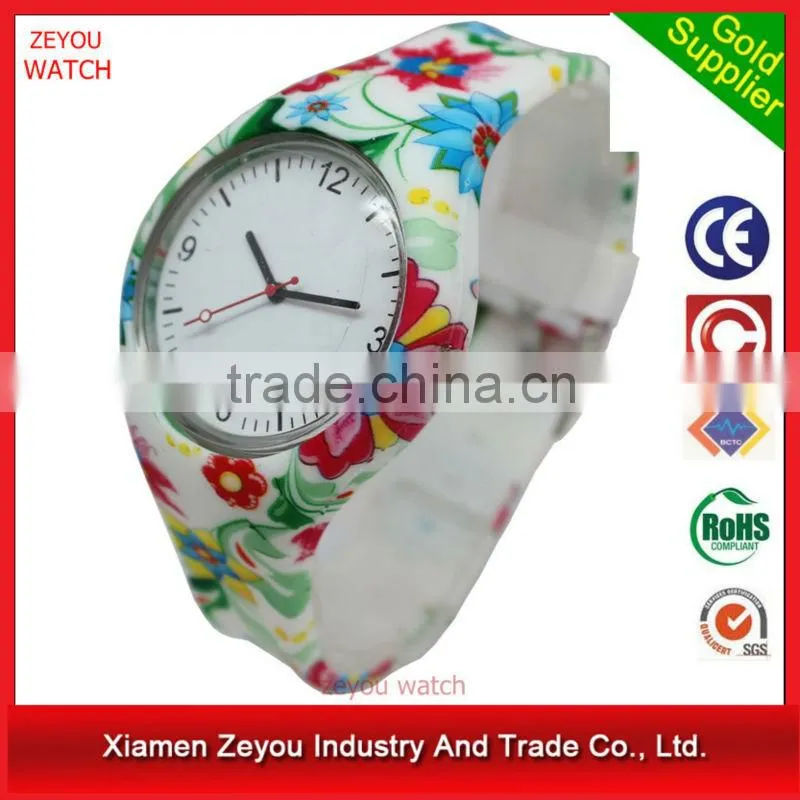 any color is available watch spare parts, silicone strap watch spare parts R0744