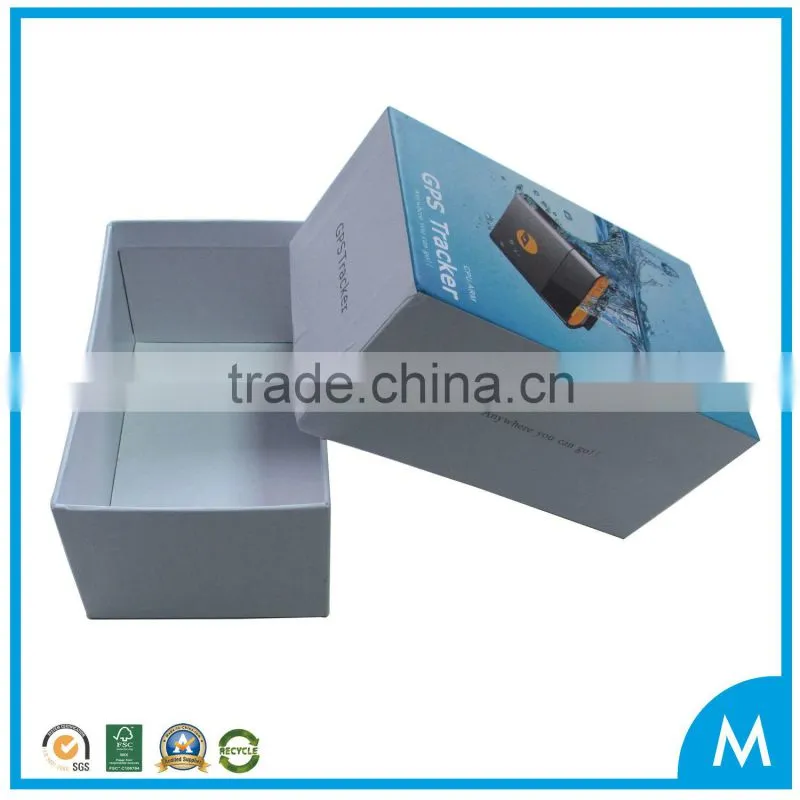 GPS tracker lid and base packing box high quality custom design