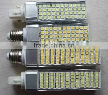 2pin 4pin G24 PLC led bulb light with G23 E27 base replace 8w 13w 26w CFL PLC bulb
