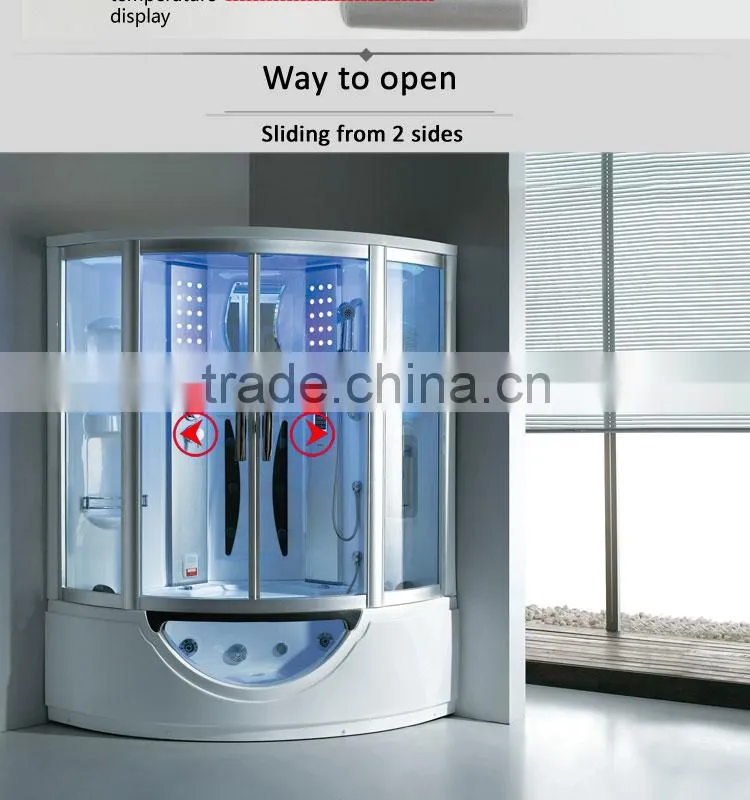 Fico steam room FC-105,acrylic massage steam shower room