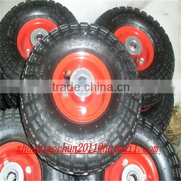pneumatic rubber wheel 410/350-4