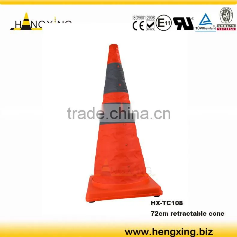 TC108 750mm Folding safety warning cone