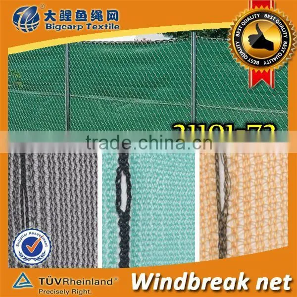 Green Anti Uv Hdpe Windbreak Shade Netting For Industrie And Port