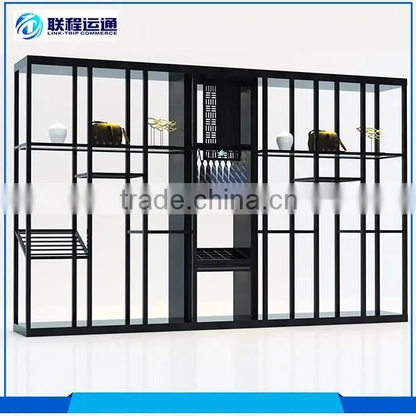 Shop equipment clothes merchandise display racks aluminium shelf