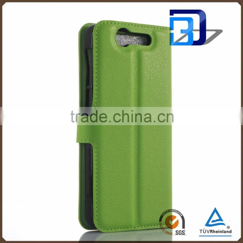 New products 2016 innovation product Stand Wallet Lychee Flip Leather cover for ZTE Blade S7 case mobile accessories