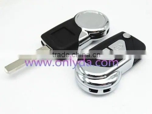 High quality Peugeot 2 buttion key blank with VA2 blade