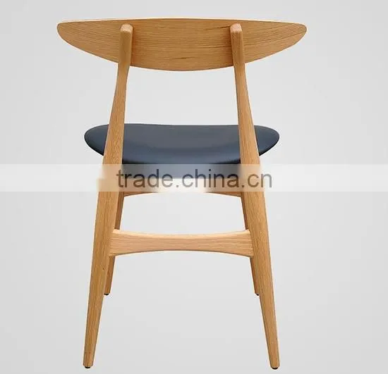 Replica hans wegner solid wood chair