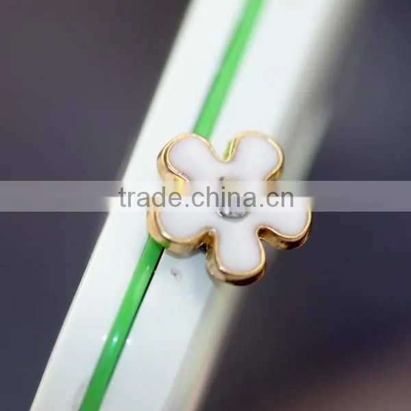rhinestone dust plug luxurious flower earphone dust,promotion gift A135
