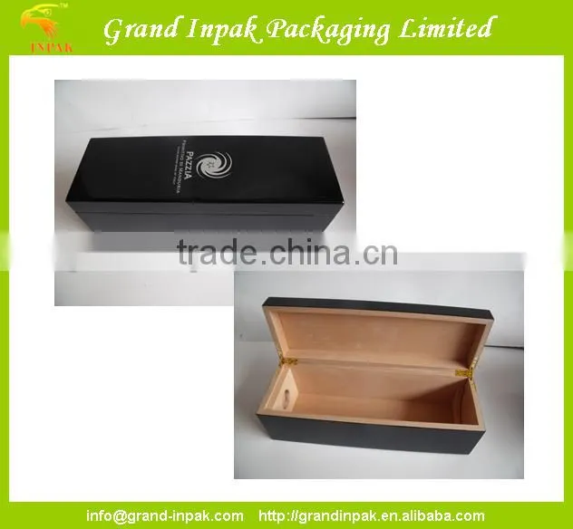 WOODEN WINE GIFT PACKAGING BOX WITH WINDOW