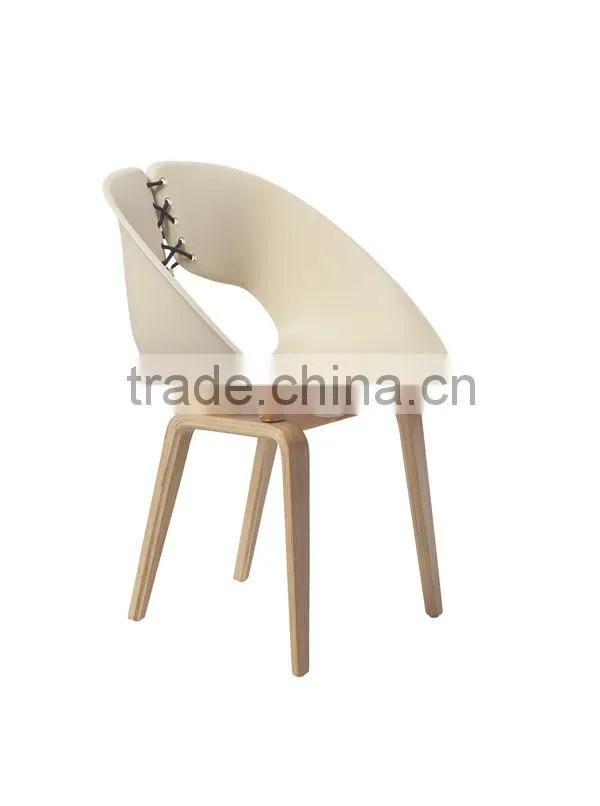 new design cheap plastic chair living room dining room leisure chair HC-N019