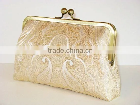 luxury peacock evening purse for party bag