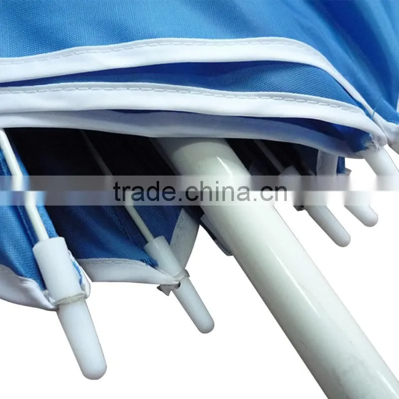 sun protection promotional beach umbrella from Shenzhen china factory