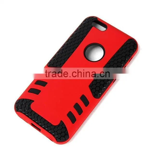 Dual Layer High Impact Hybrid Armor Silicone+PC Rugged Case for Apple iPhone 6 Plus