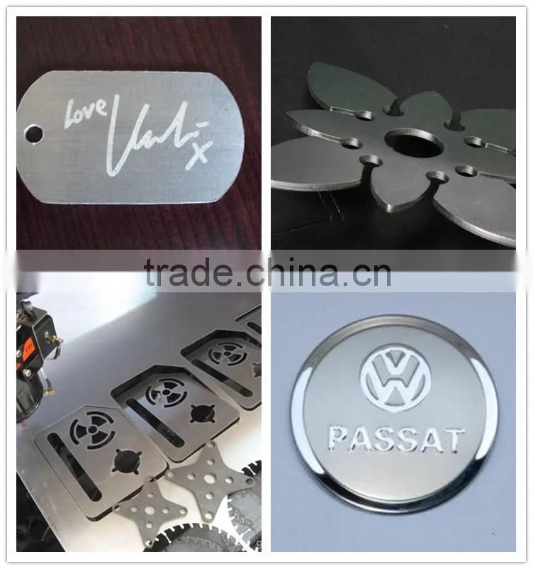 competitive price Donglian 2mm metal co2 tube laser cutting machine for leather