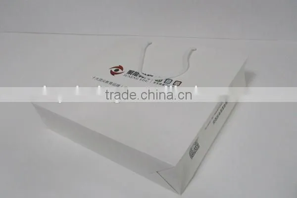 Custom dress bag/ clothing packaging bag/ paper bag with handle for dress wholesale