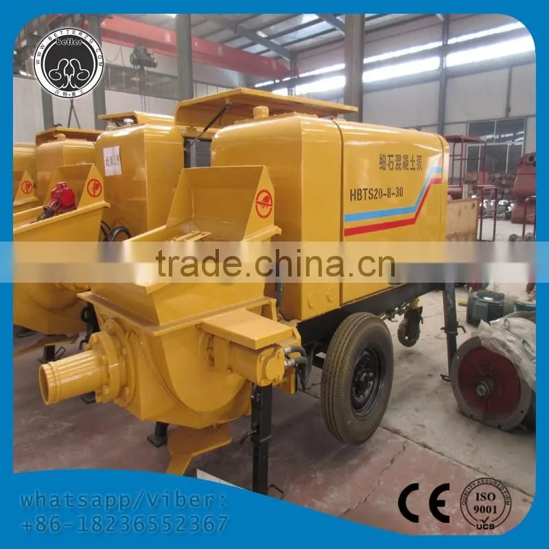 Henan Better concrete pump hand operate cement grouting pump with low price