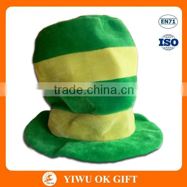 St Patrick's Day Green And Yellow Top Hat