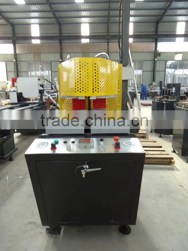 Double head welding upvc windowsill profile machine