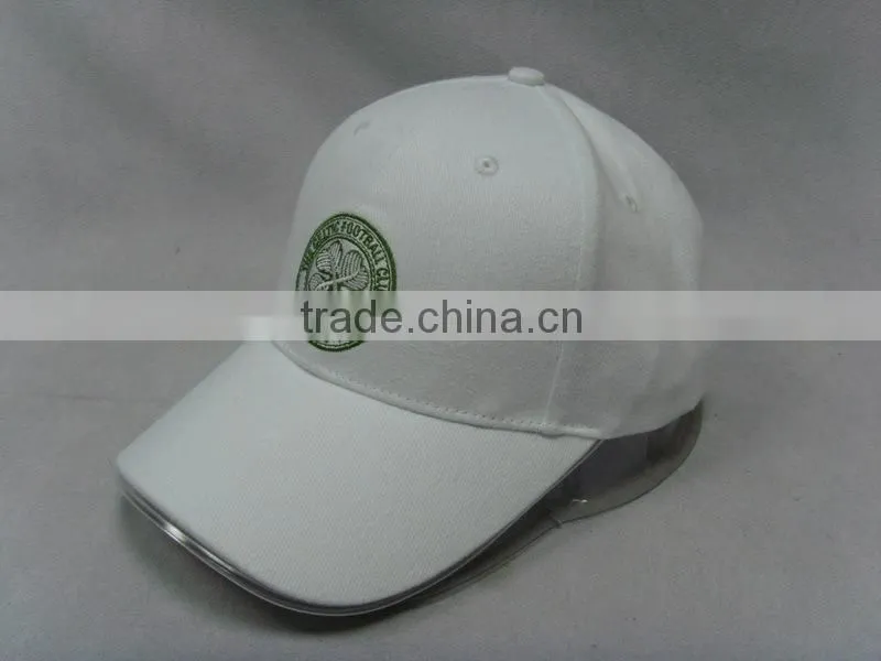 baseball cap with built-in led light